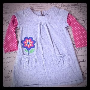 Grey dress with pockets